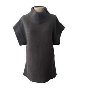 Ann Taylor Charcoal Turtleneck Sweater